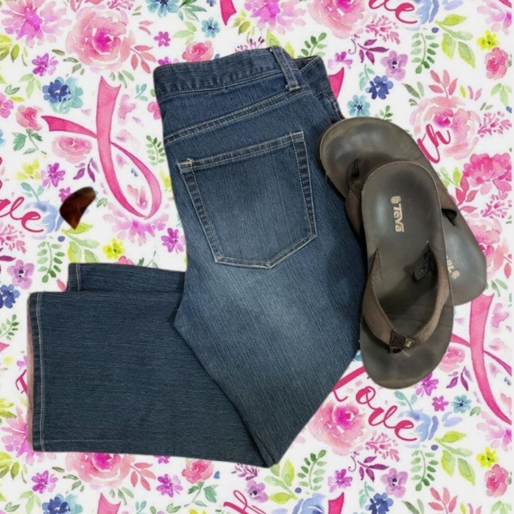 J crew Jean capris